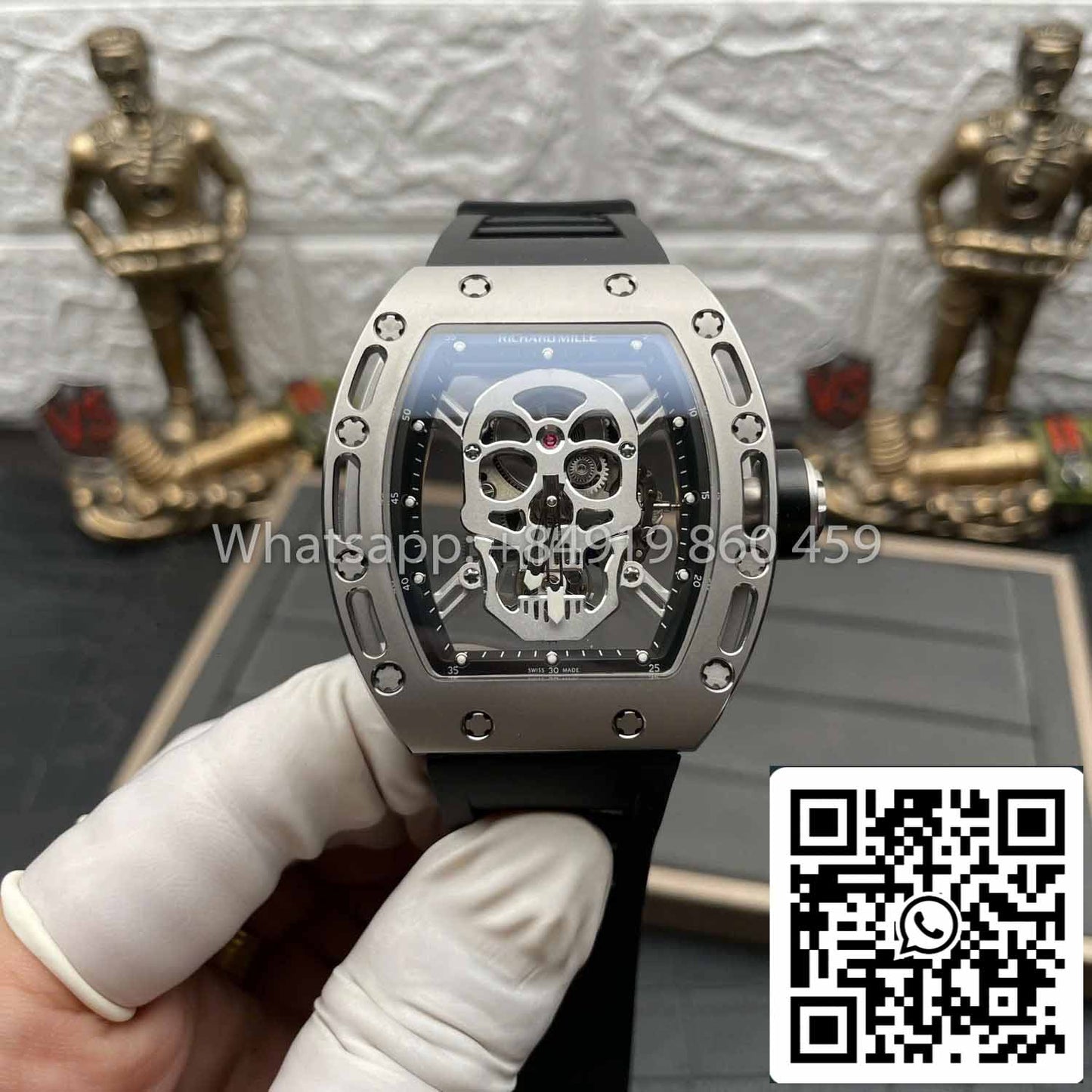 Richard Mille RM52-01 Tourbillon 1:1 Best Clone YS Fabbrica
