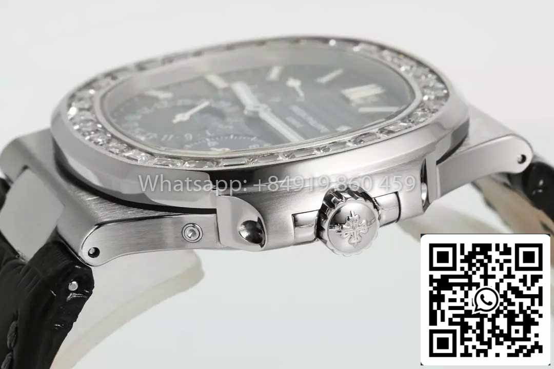 Patek Philippe Nautilus 5712 1:1 Mejor clon PPF Fabbrica V3 Versión más reciente Esfera azul