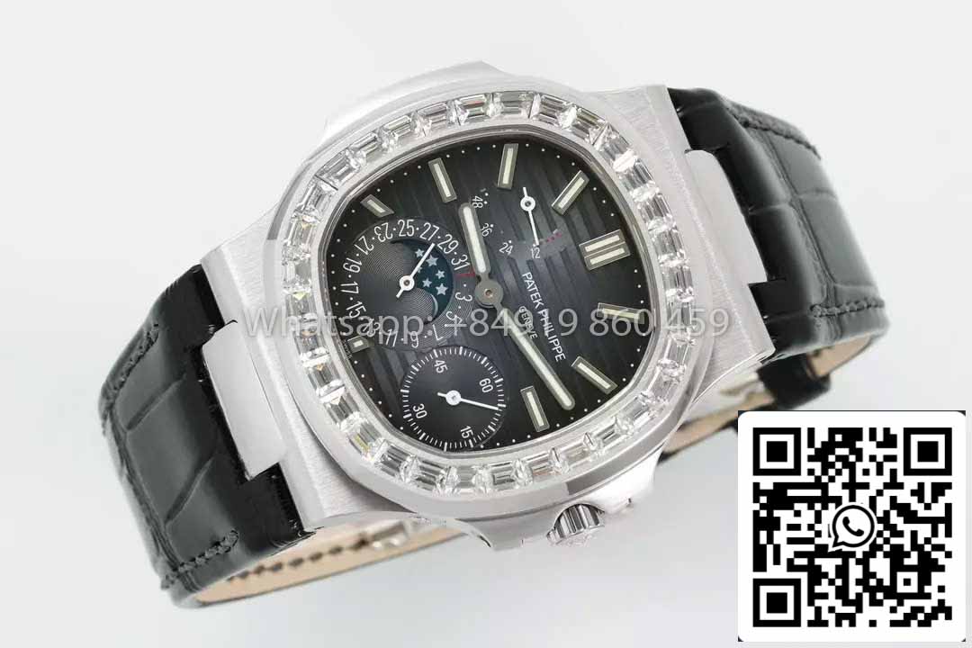 Patek Philippe Nautilus 5712 1:1 Mejor clon PPF Fabbrica V3 Versión más reciente Esfera azul