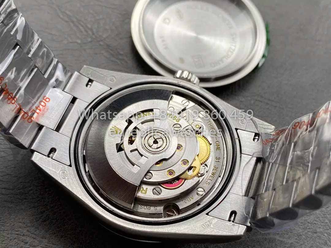 Rolex Day Date 128236 QF Fabbrica 1:1 Best Clone Grey Diamond dial 36mm