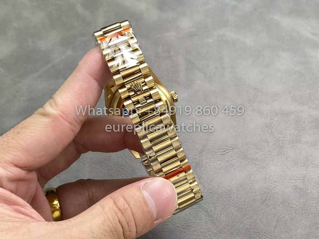 Rolex Day Date M128238-0008 - 128238-0008 Diamond Dial QF Fabbrica 1:1 Best Clone 36mm