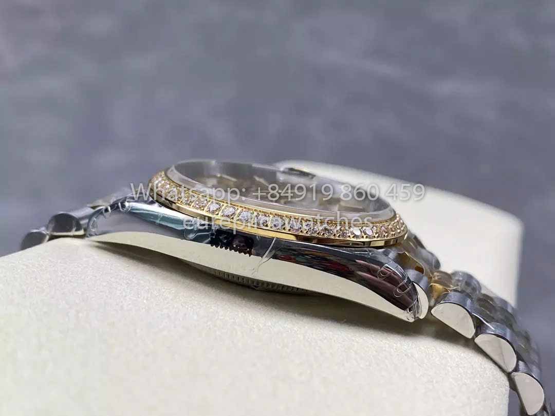 Rolex Datejust 36 M126283RBR-0031 126283RBR-0031 Mejor clon vs. Fabbrica