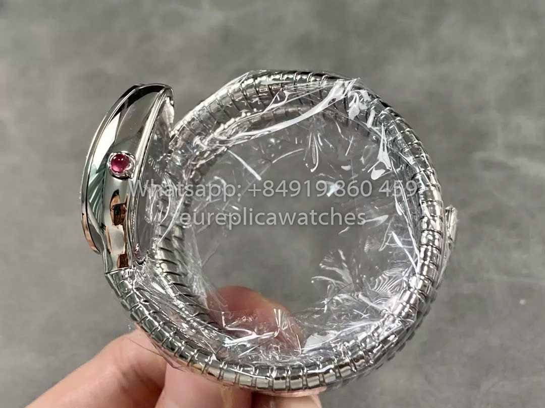 Bvlgari Serpenti 103819 1:1 edizione migliore BV Fabbrica quadrante bianco acciaio inossidabile