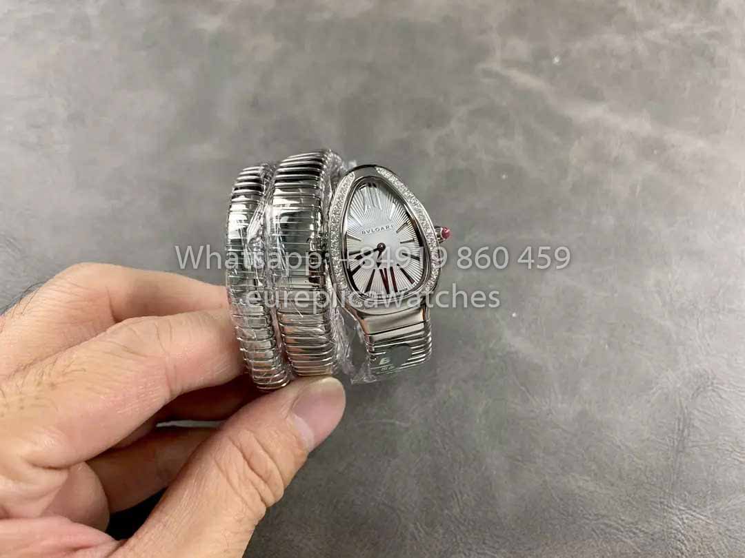 Bvlgari Serpenti 103819 1:1 edizione migliore BV Fabbrica quadrante bianco acciaio inossidabile
