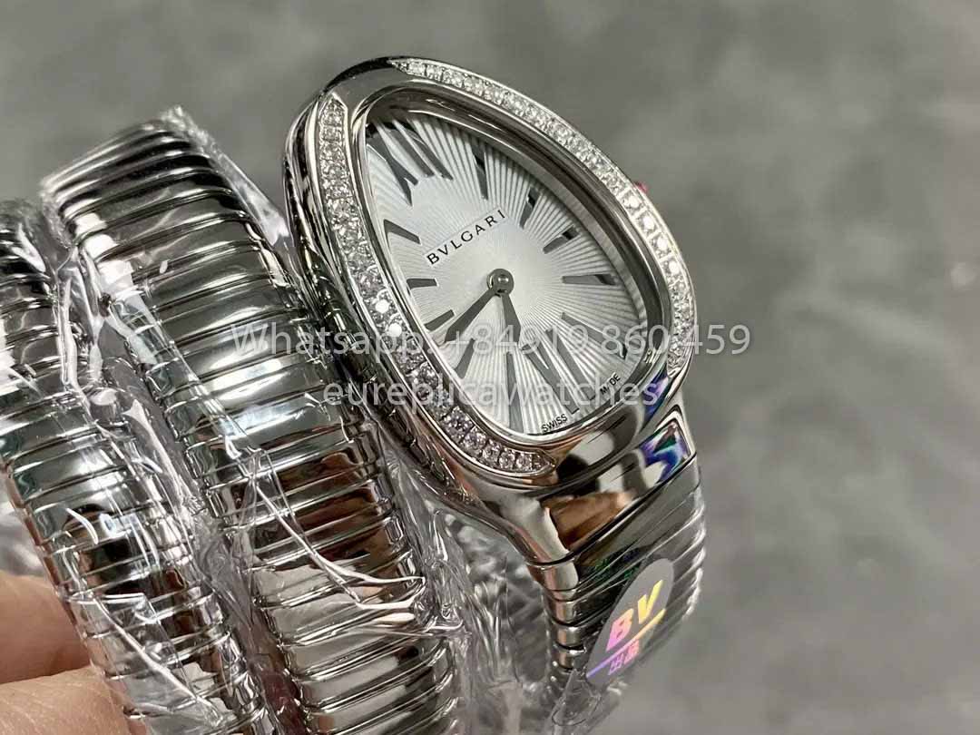 Bvlgari Serpenti 103819 1:1 edizione migliore BV Fabbrica quadrante bianco acciaio inossidabile