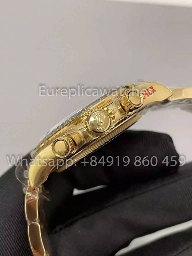 Rolex Cosmograph Daytona 126529LN “Le Mans” 1:1 Melhor Edição Clone QF Fabbrica Contrapeso Tungstênio V9