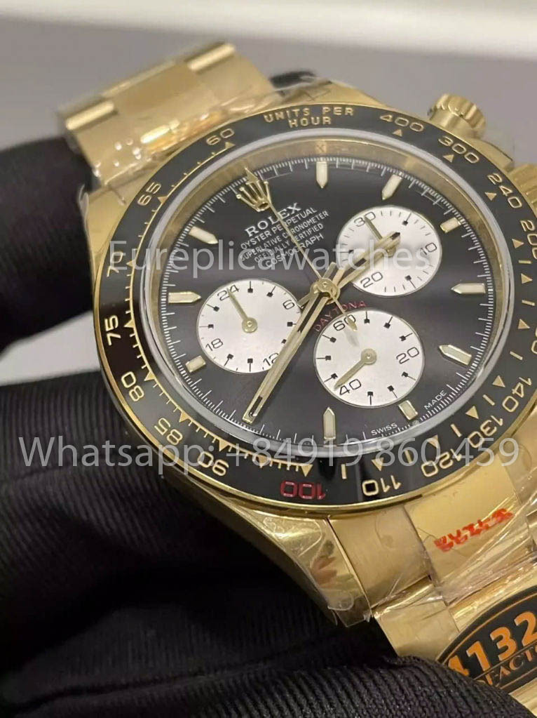 Rolex Cosmograph Daytona 126529LN “Le Mans” 1:1 Melhor Edição Clone QF Fabbrica Contrapeso Tungstênio V9