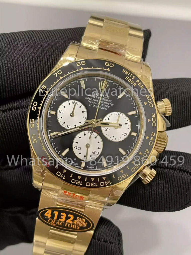 Rolex Cosmograph Daytona 126529LN “Le Mans” 1:1 Melhor Edição Clone QF Fabbrica Contrapeso Tungstênio V9