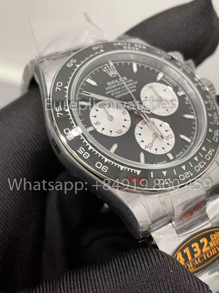 Rolex Cosmograph Daytona 126529LN “Le Mans” Black Dial 1:1 Best Clone Edition QF Fabbrica Tungsten V9