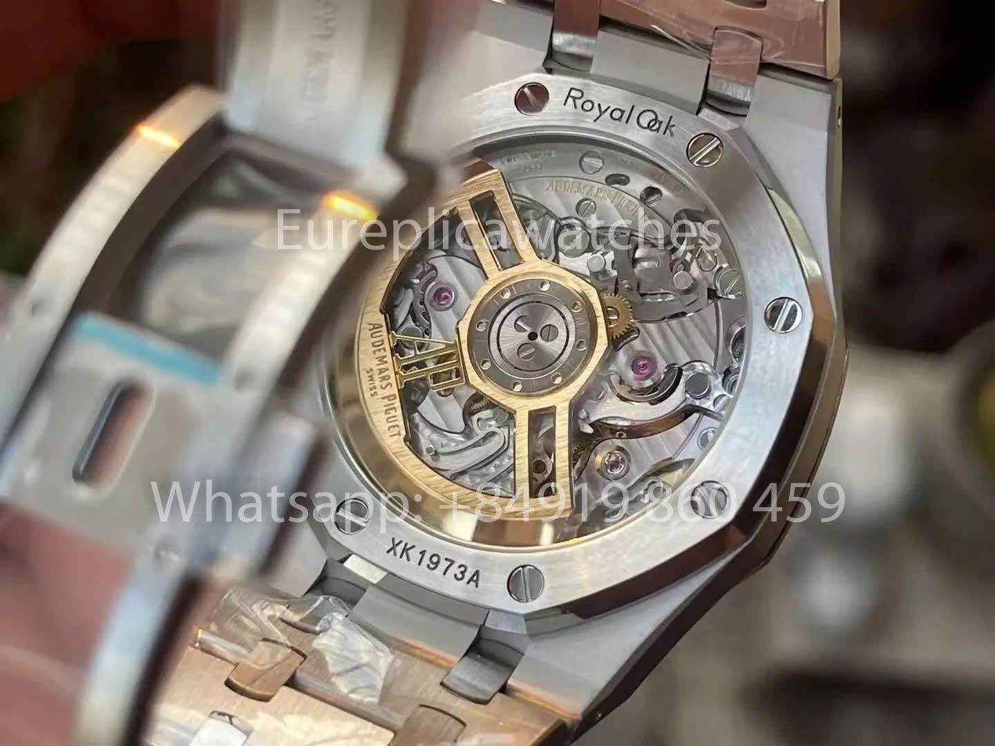 Audemars Piguet Royal Oak 26240ST quadrante branco APS Fabbrica 1:1 Melhor Clone