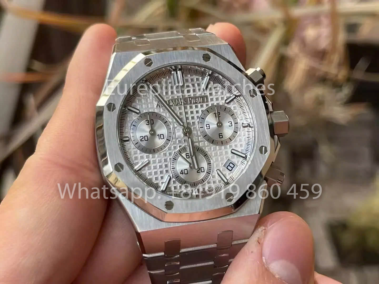 Audemars Piguet Royal Oak 26240ST quadrante branco APS Fabbrica 1:1 Melhor Clone