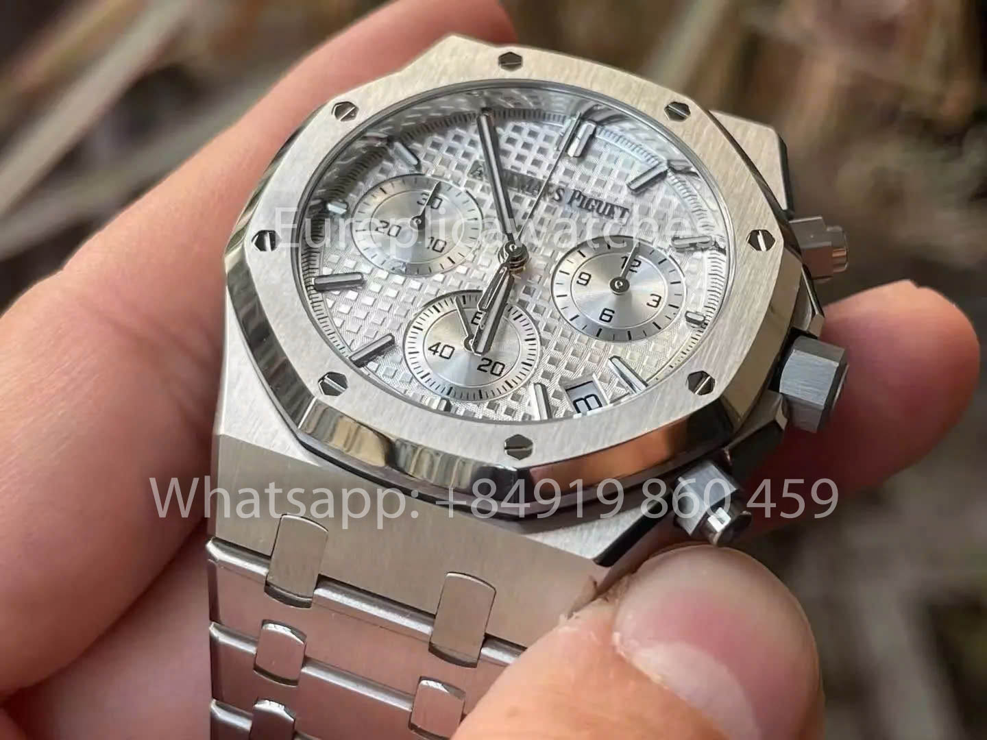 Audemars Piguet Royal Oak 26240ST quadrante branco APS Fabbrica 1:1 Melhor Clone