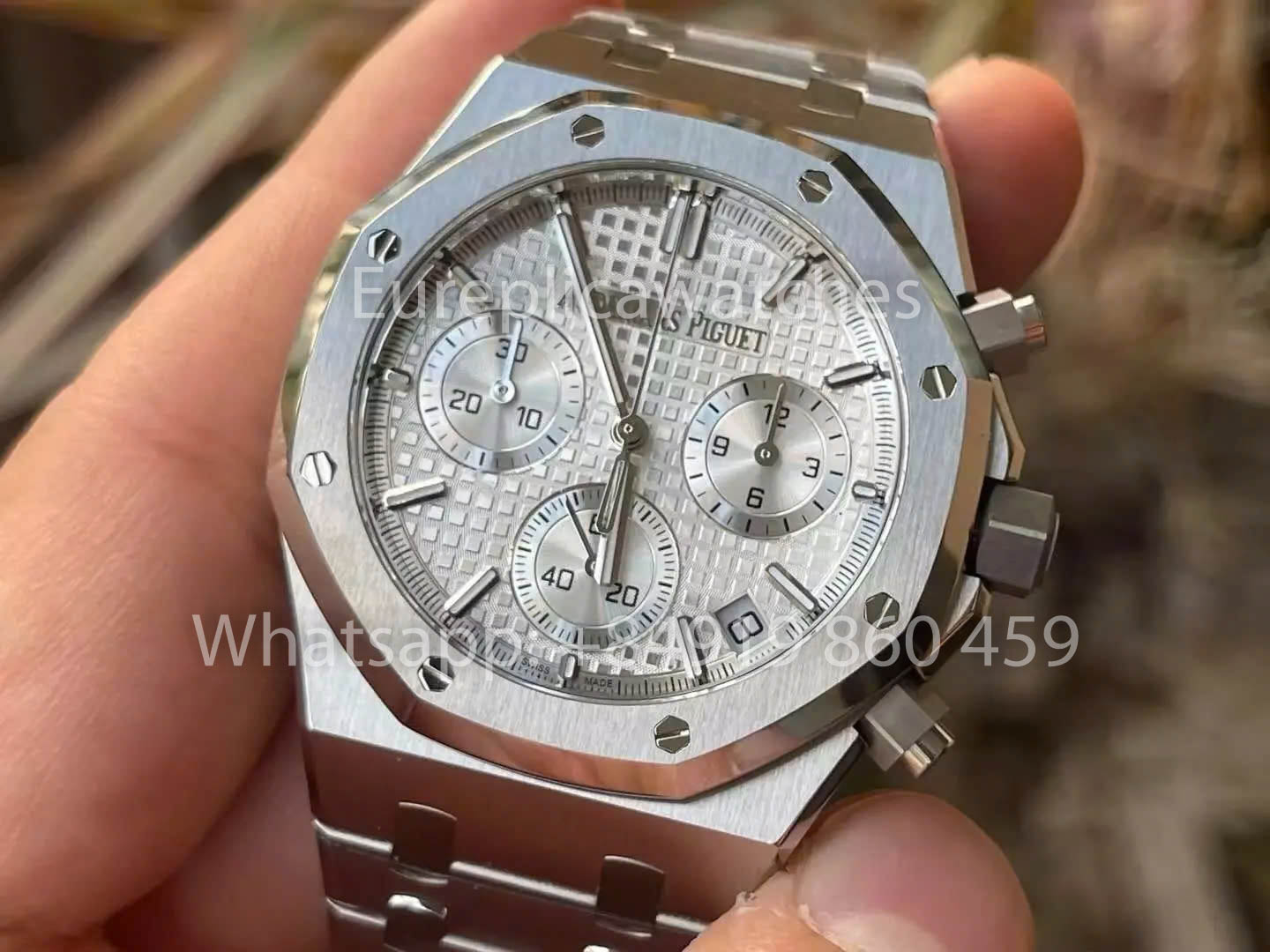 Audemars Piguet Royal Oak 26240ST quadrante branco APS Fabbrica 1:1 Melhor Clone