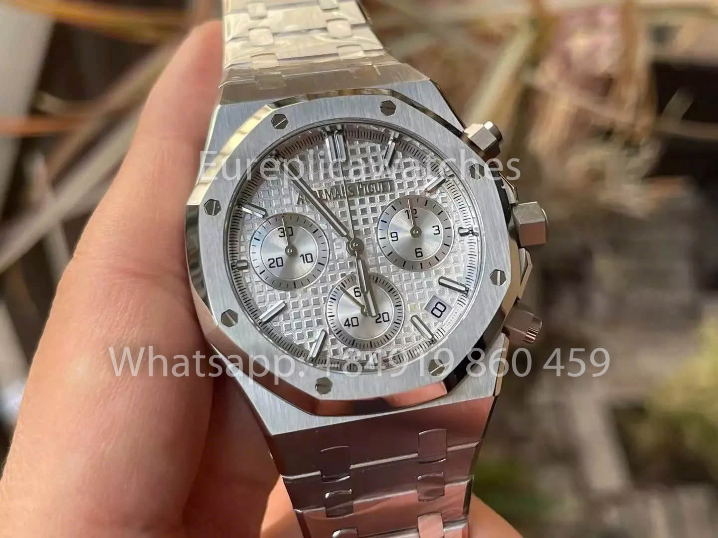 Audemars Piguet Royal Oak 26240ST quadrante branco APS Fabbrica 1:1 Melhor Clone