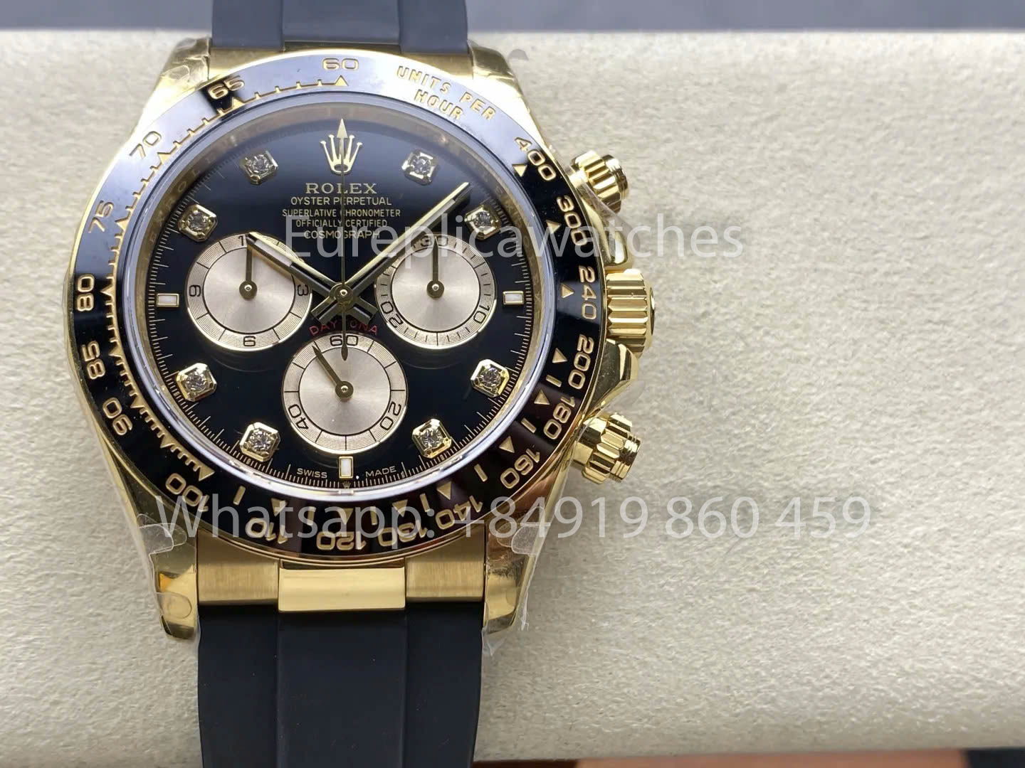 Rolex Cosmograph Daytona m126518 V11 Black Dial 1:1 Best Clone QF Fabbrica Enhanced Weight