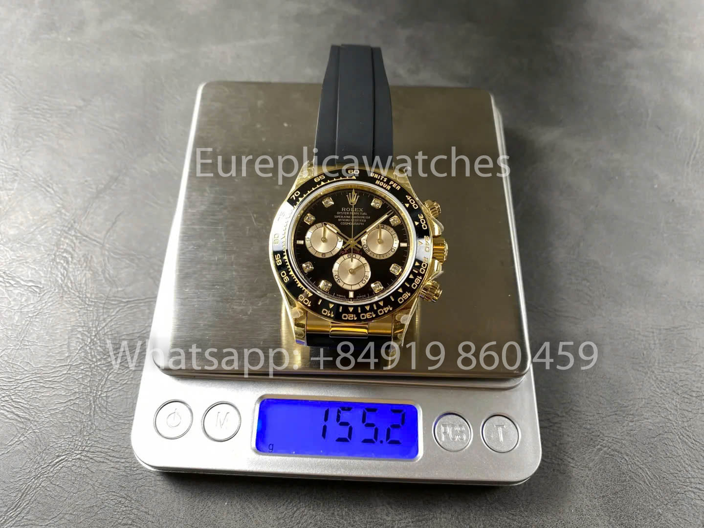 Rolex Cosmograph Daytona m126518 V11 Black Dial 1:1 Best Clone QF Fabbrica Enhanced Weight