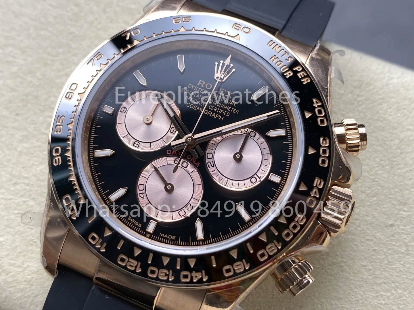 Rolex Cosmograph Daytona m126515LN Rose Gold V11 Upgrade 1:1 Best Clone QF Fabbrica Enhanced Weight