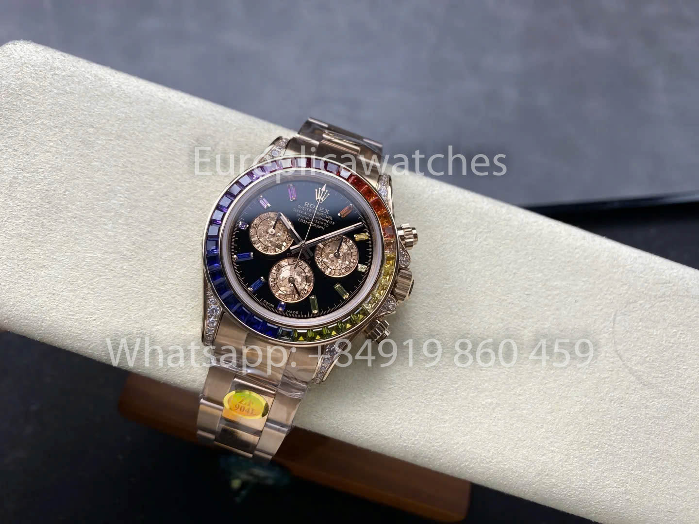 Rolex Daytona 116595RBOW 1:1 Best Edition ZF Fabbrica 4130 movimento