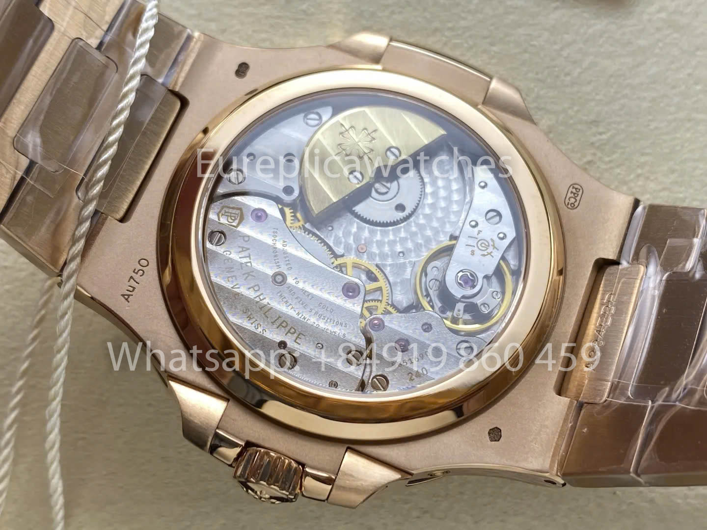 Patek Philippe Nautilus 5712/1R-001 1:1 Mejor clon PPF Fabbrica V3 Esfera marrón