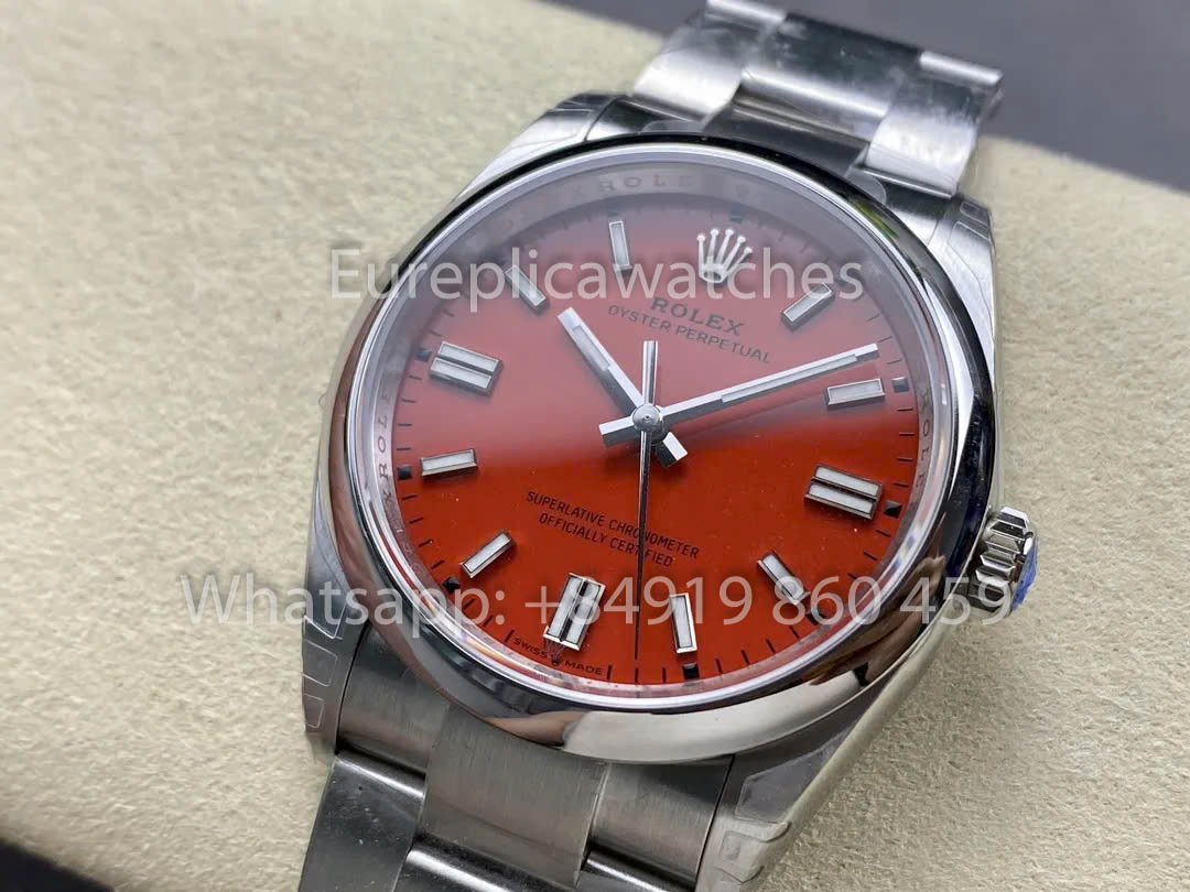 Rolex Oyster Perpetual M126000-0007 36MM 1:1 Mejor clon VS Fabbrica Red quadrante