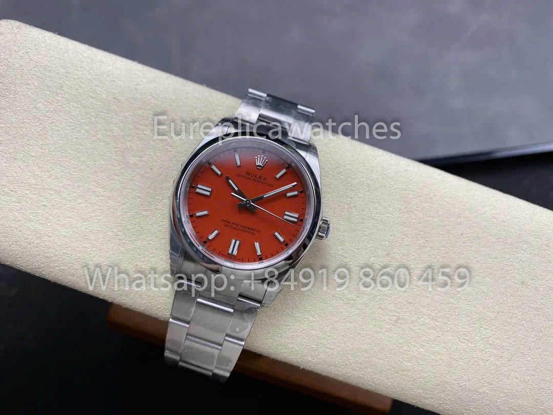 Rolex Oyster Perpetual M126000-0007 36MM 1:1 Mejor clon VS Fabbrica Red quadrante