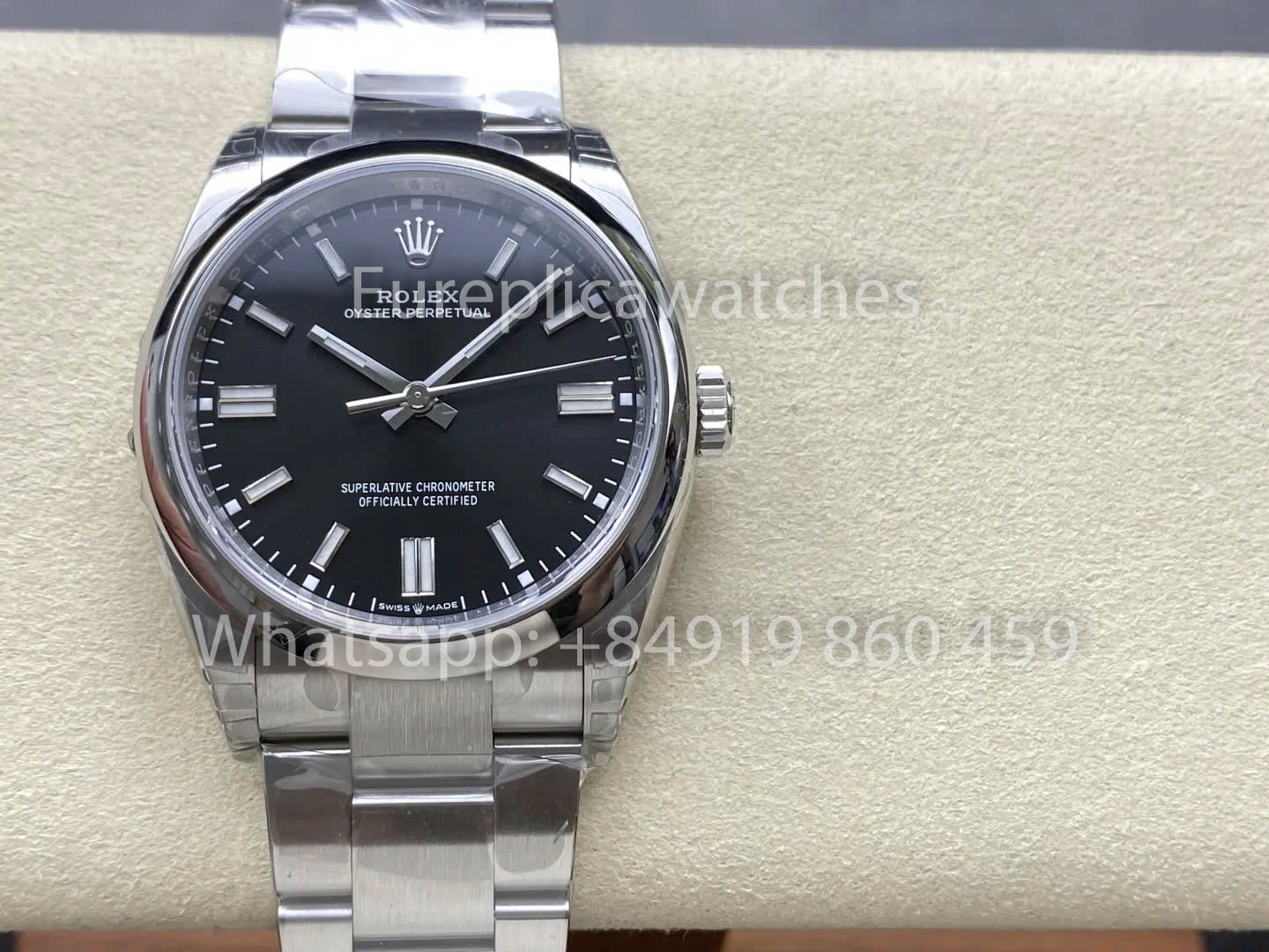 Rolex Oyster Perpetual M126000-0002 36MM 1:1 Best Clone VS Fabbrica quadrante nero