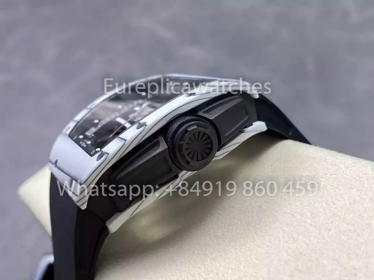 RICHARD MILLE RM61-01 Carbon Fiber Skeleton Dial ZF Fabbrica newest Version 1:1 Best Clone