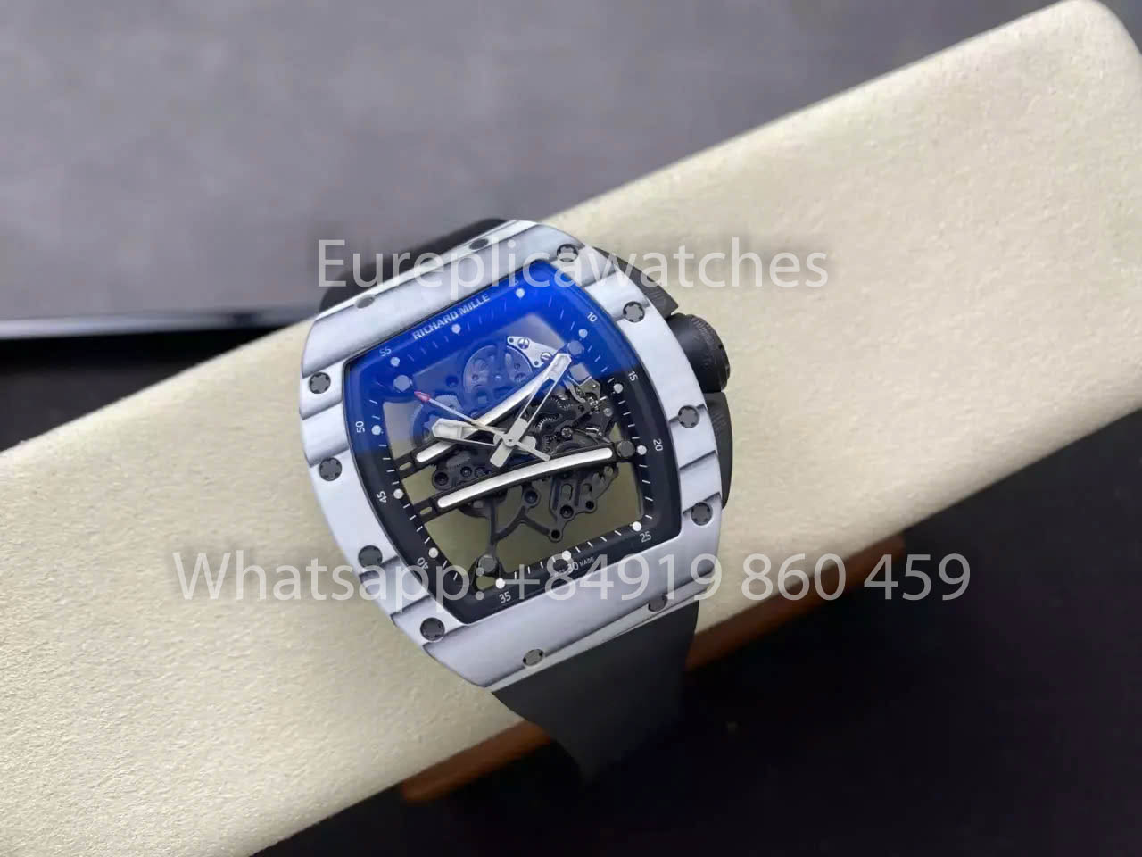 RICHARD MILLE RM61-01 Carbon Fiber Skeleton Dial ZF Fabbrica newest Version 1:1 Best Clone