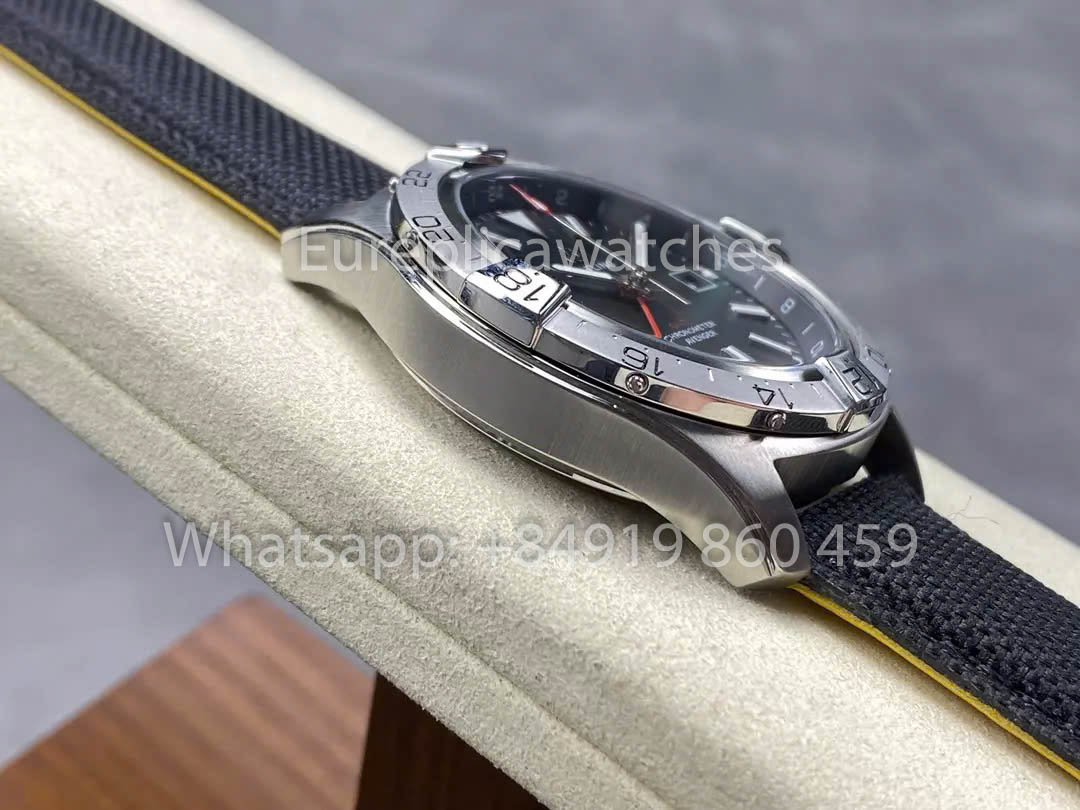 Breitling Avenger Automatic GMT 44 BLS Fabbrica 1:1 Best Clone Grigio quadrante Red Pointer