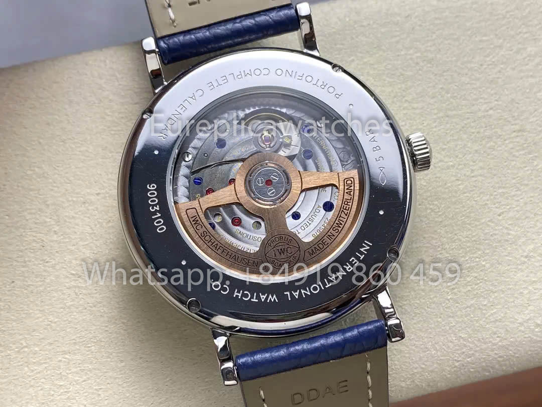 IWC Portofino IW359002 Automatic Watch 41MM 1:1 Best Clone GR Fabbrica Blu cinturino