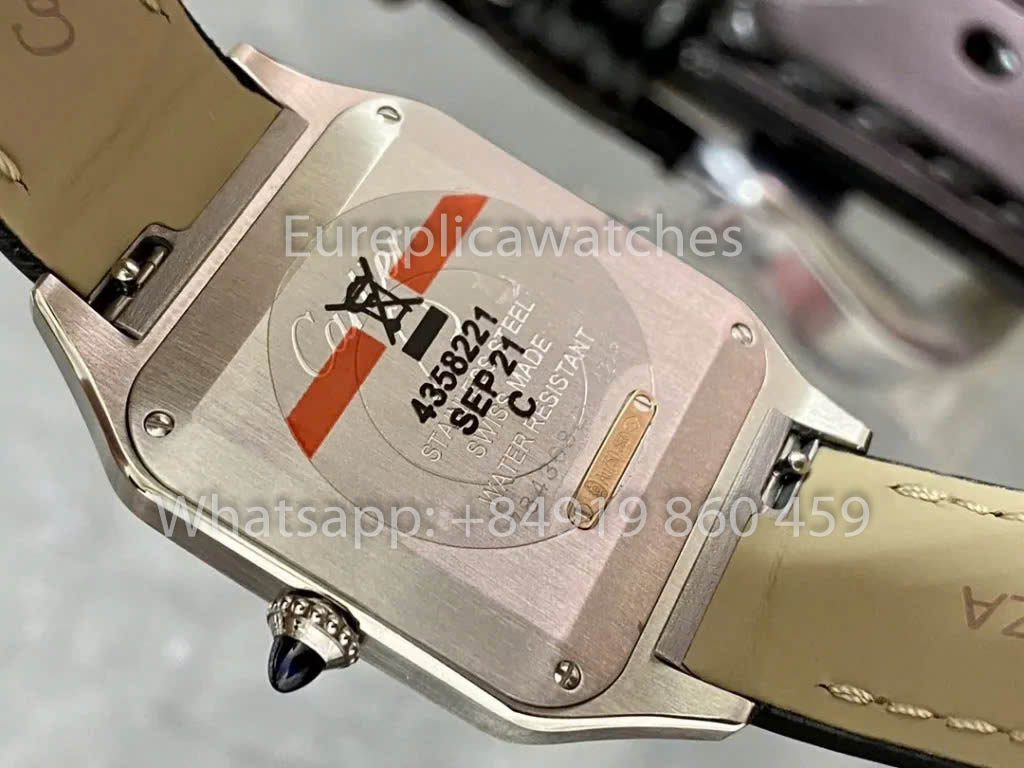 Cartier Santos-Dumont WGSA0021 1:1 Best Clone F1 Fabbrica Oro and Argento