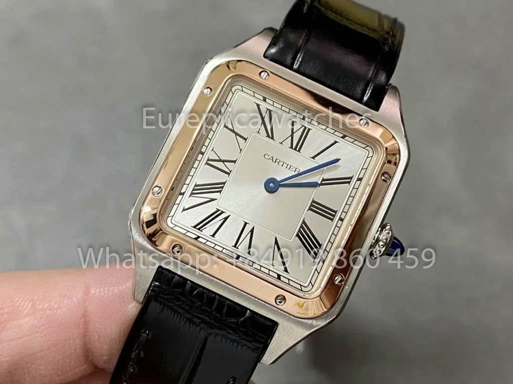 Cartier Santos-Dumont WGSA0021 1:1 Best Clone F1 Fabbrica Oro and Argento