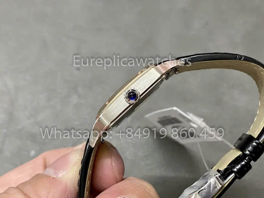 Cartier Santos-Dumont WGSA0021 1:1 Best Clone F1 Fabbrica Oro and Argento