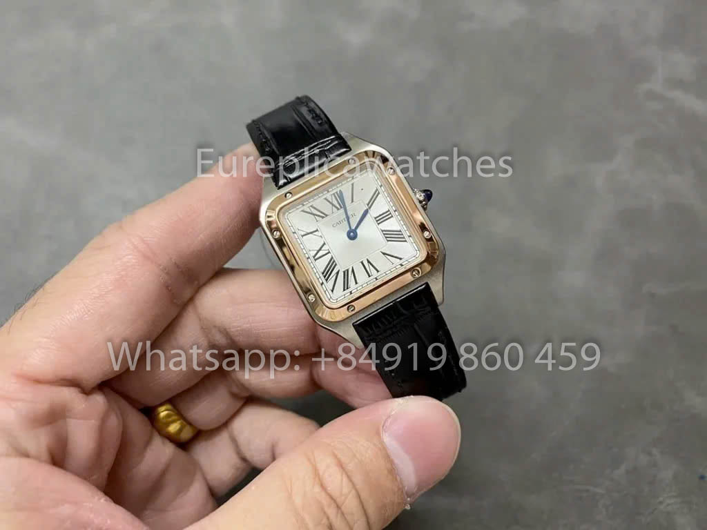 Cartier Santos-Dumont WGSA0021 1:1 Best Clone F1 Fabbrica Oro and Argento