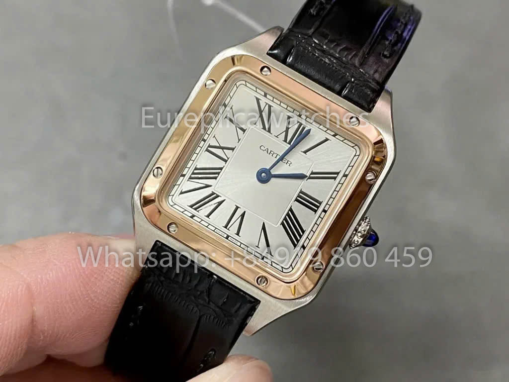 Cartier Santos-Dumont WGSA0021 1:1 Best Clone F1 Fabbrica Oro and Argento