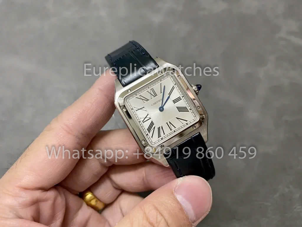 Cartier Santos-Dumont WGSA0032 1:1 Best Clone F1 Fabbrica Argento Cassa