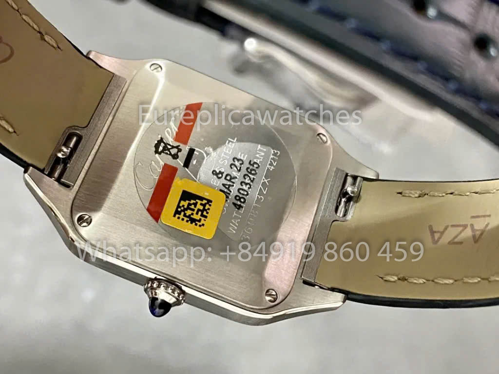 Cartier Santos-Dumont WGSA0032 1:1 Best Clone F1 Fabbrica Argento Cassa