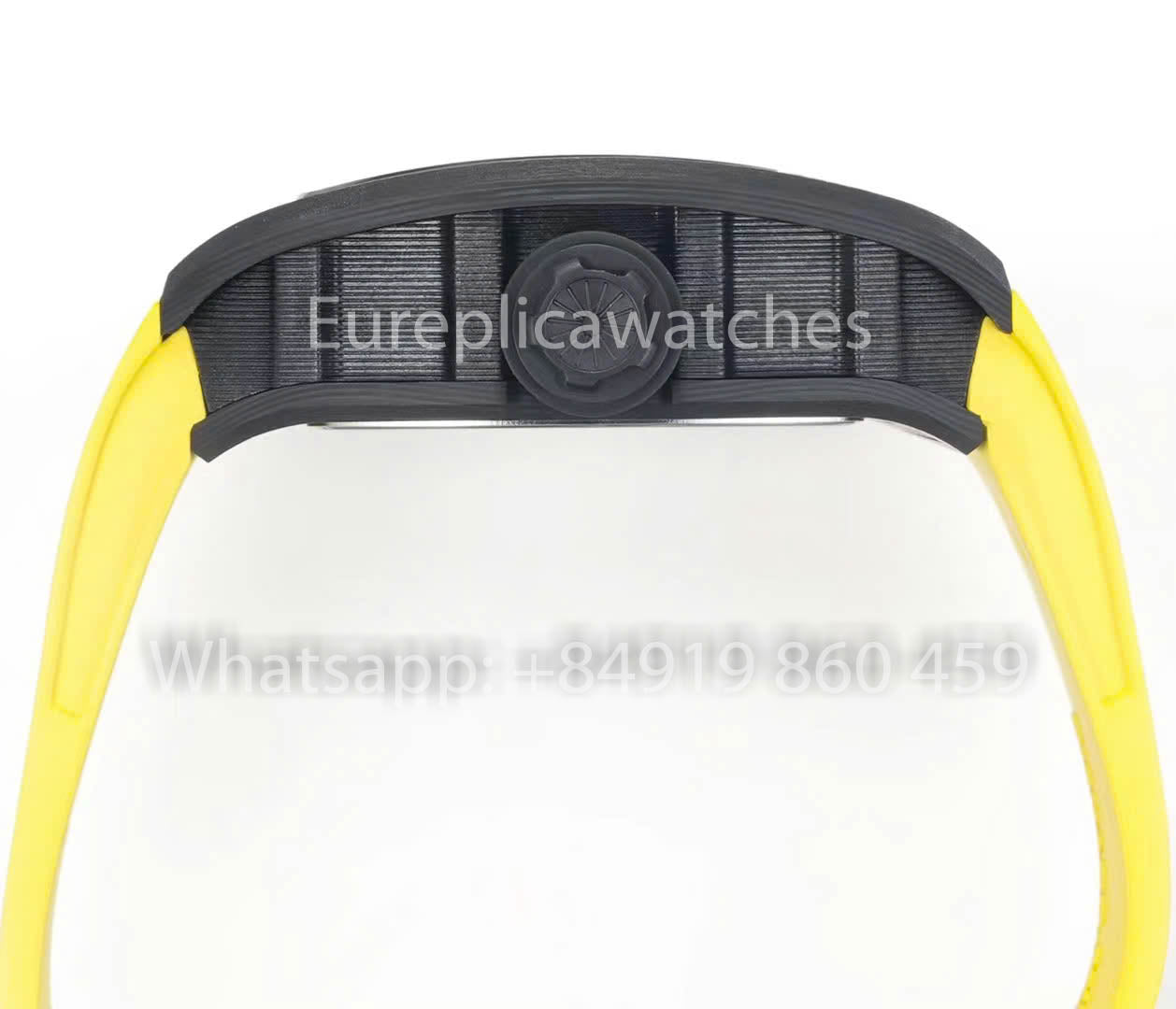 RICHARD MILLE RM59-01 RM5901 NTPT Carbon Case 1:1 Best Clone RM Fabbrica Yellow cinturino
