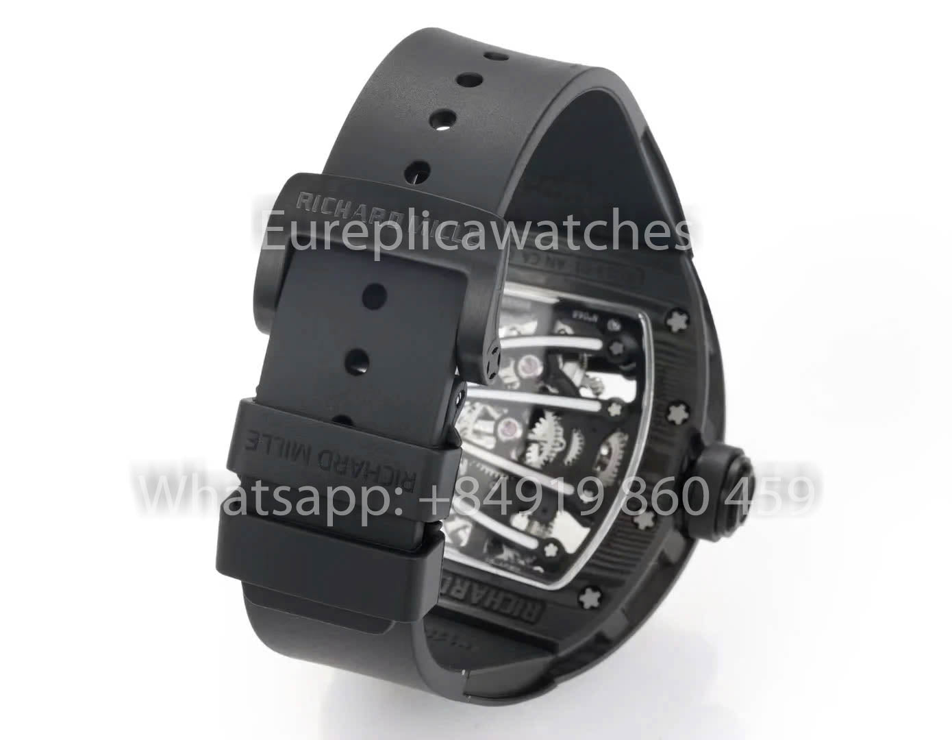 RICHARD MILLE RM59-01 RM5901 NTPT Carbon Case 1:1 Best Clone RM Fabbrica Black cinturino