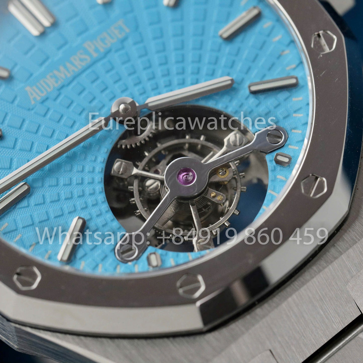 Audemars Piguet Royal Oak Tourbillon 26530PT.OO.1220PT.01 1:1 Best Edition R8 Fabbrica Blue Dial