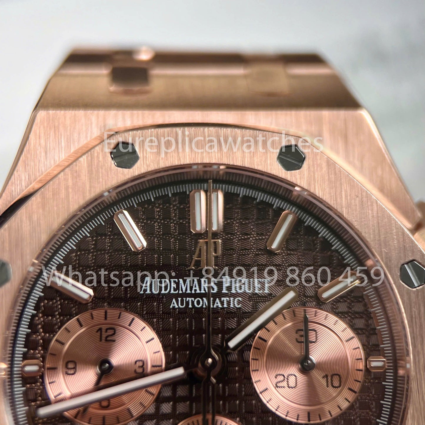 Audemars Piguet Royal Oak Chronograph 26331OR Custom Watch 1:1 Best Clone 18k Gold Filled