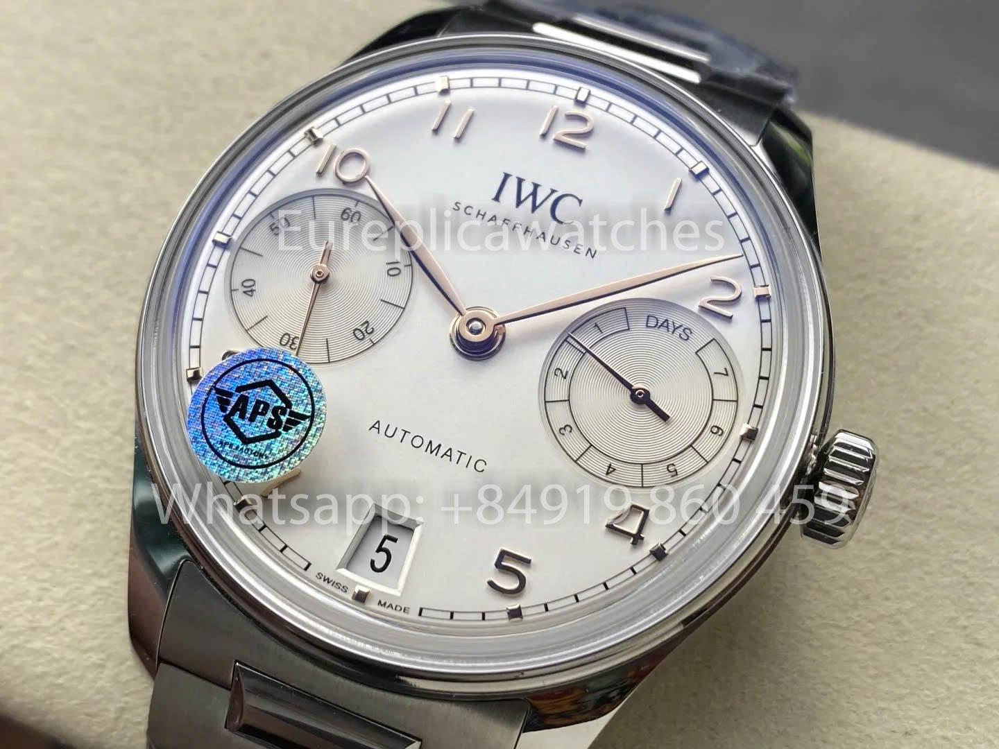 IWC Portuguese IW501704APS Fabbrica 1:1 Best Clone Watch quadrante bianco