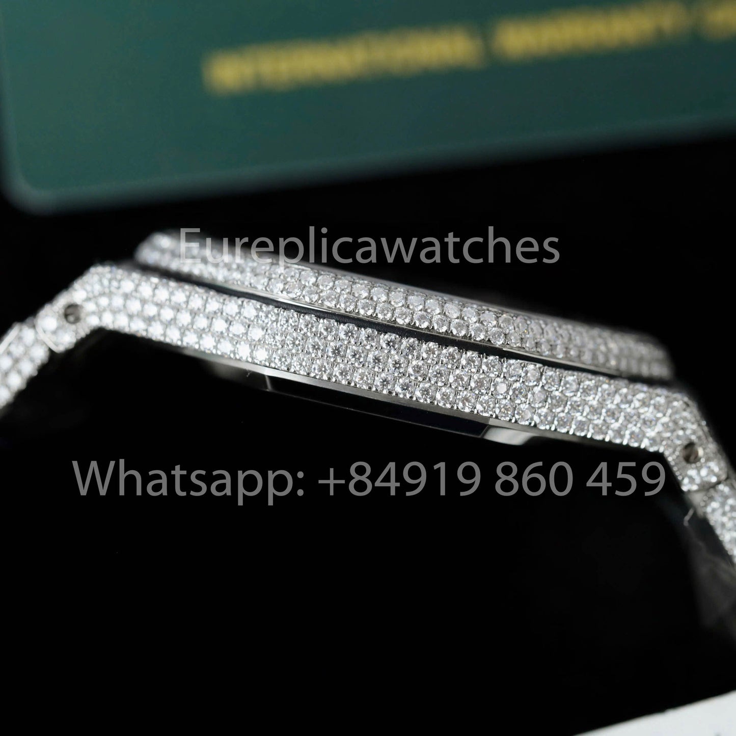 Audemars Piguet Royal Oak 15400ST 1:1 Best Edition ZF Fabbrica Custom Moissanite Stone