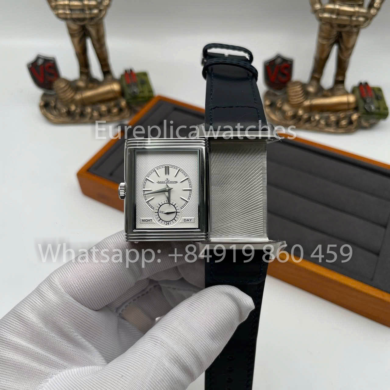 Jaeger-LeCoultre Reverso Classic Large Duoface 3988482 MG Fabbrica versão melhor 1:1 Fotos reais