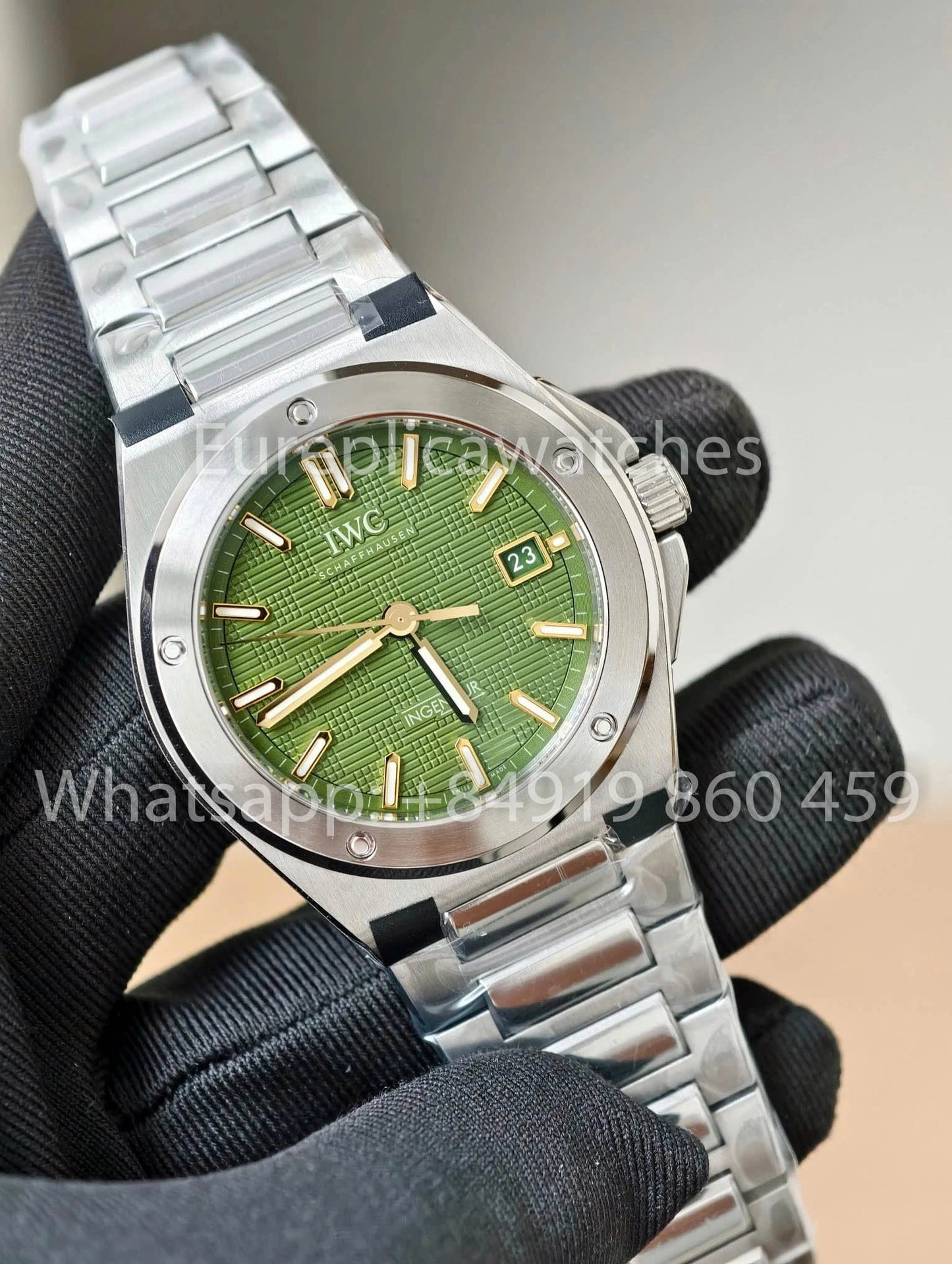 IWC Ingenieur Automatic IW328908 Watch 40mm versione migliore 1:1 Blue Dial V7 Fabbrica
