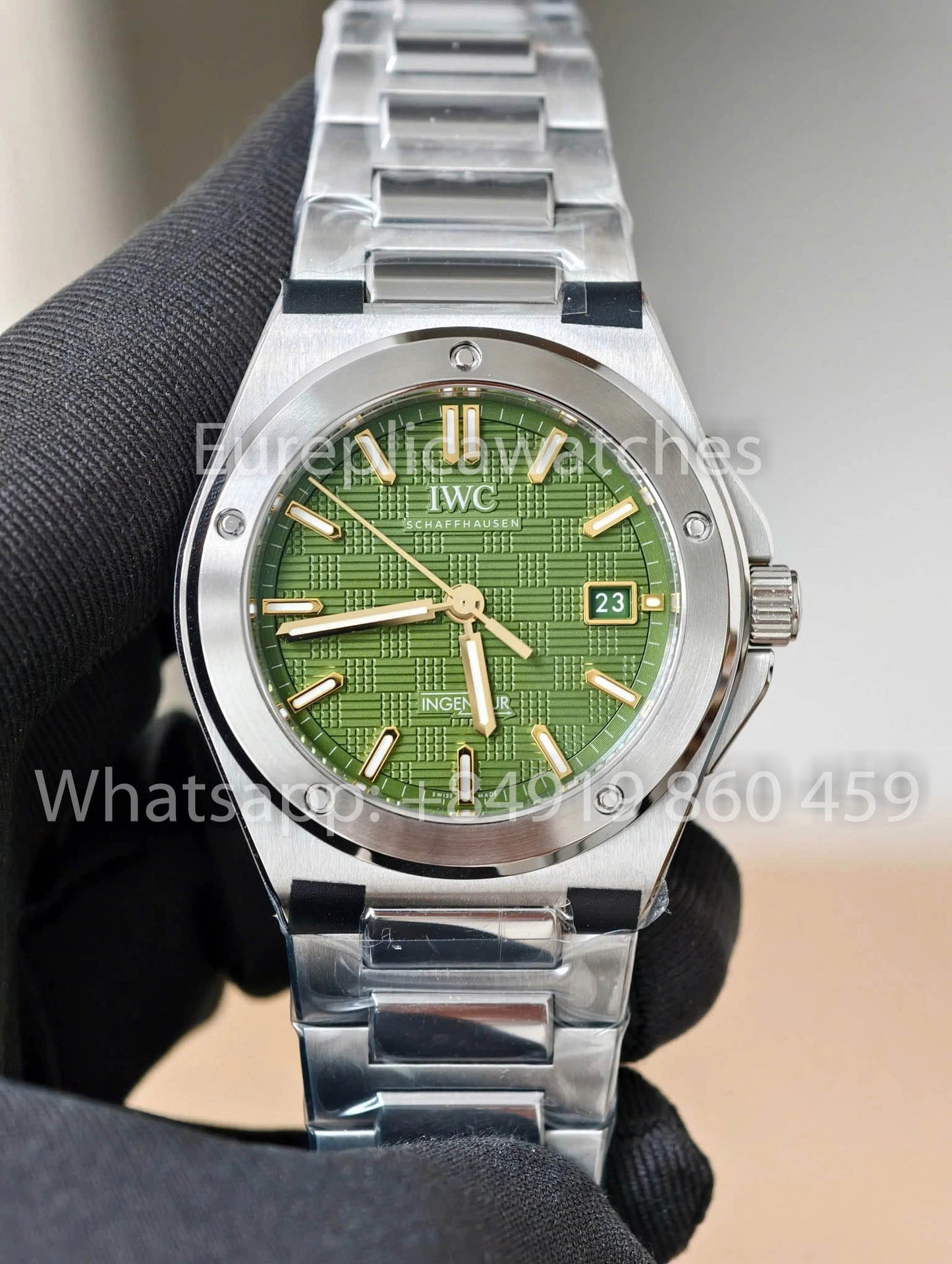 IWC Ingenieur Automatic IW328908 Watch 40mm versione migliore 1:1 Blue Dial V7 Fabbrica