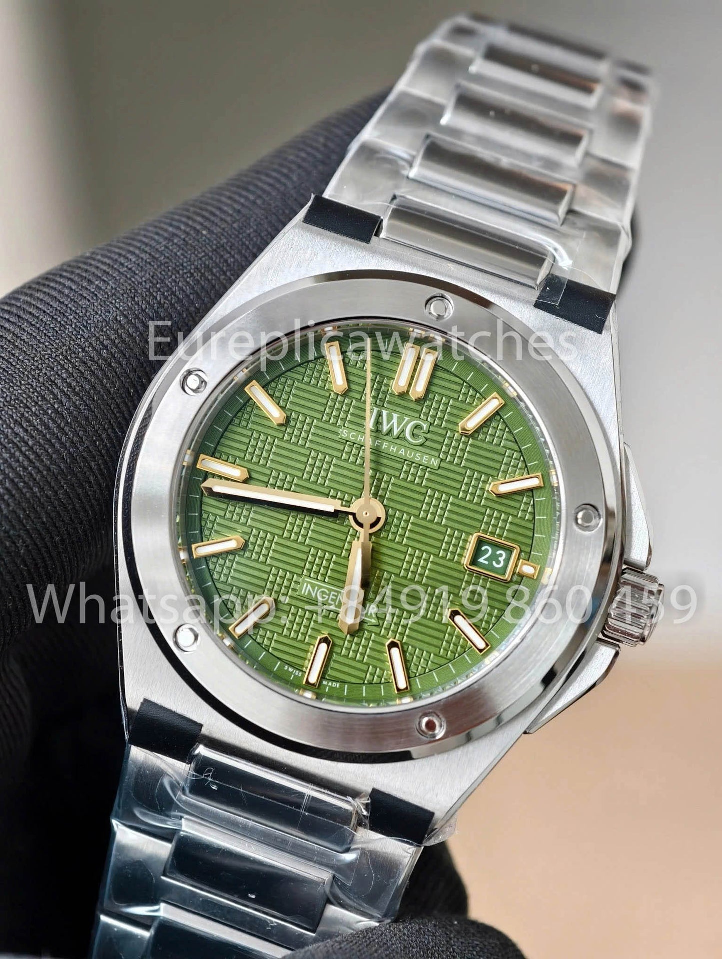 IWC Ingenieur Automatic IW328908 Watch 40mm versione migliore 1:1 Blue Dial V7 Fabbrica