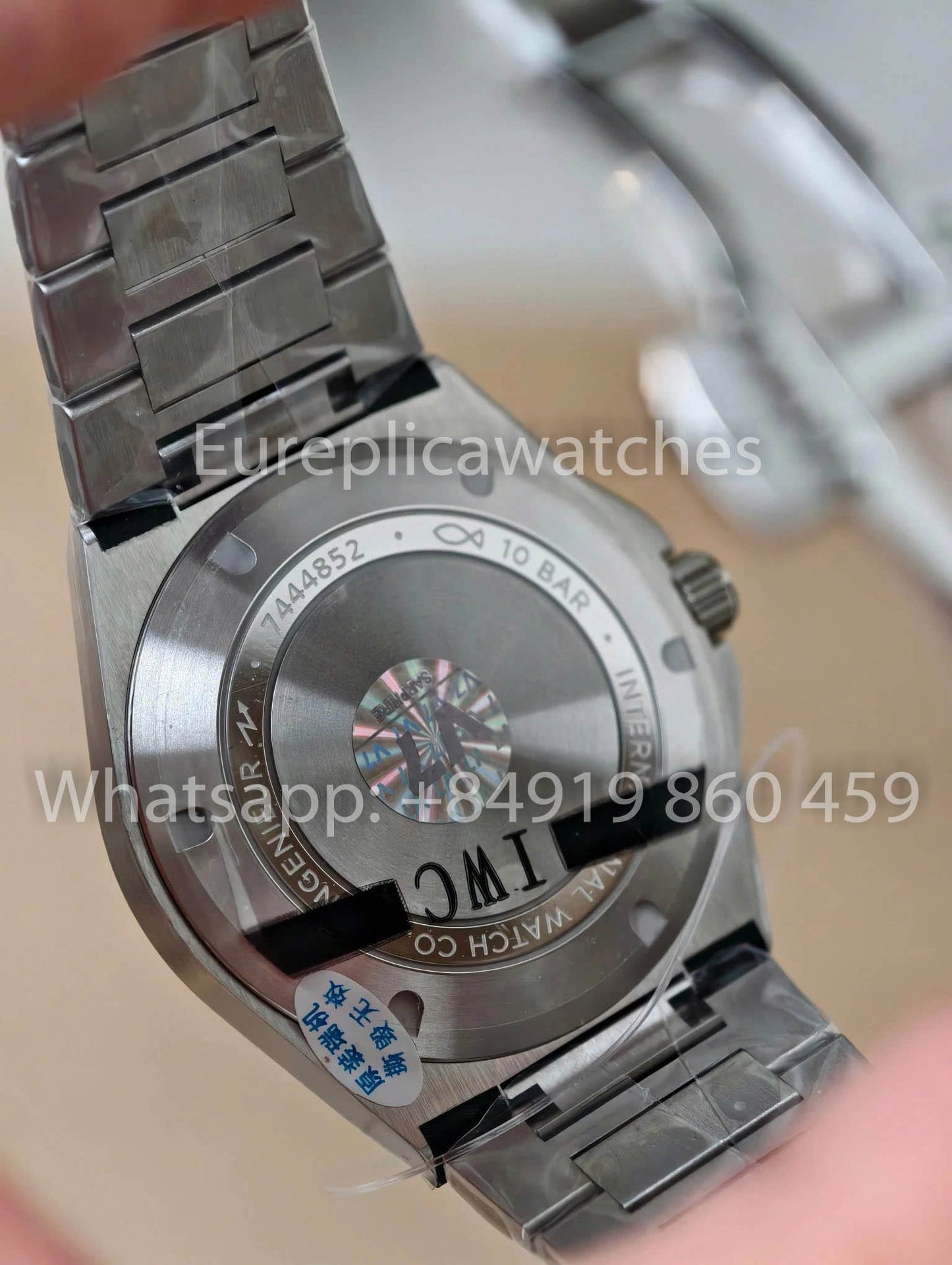 IWC Ingenieur Automatic IW328908 Watch 40mm versione migliore 1:1 Blue Dial V7 Fabbrica