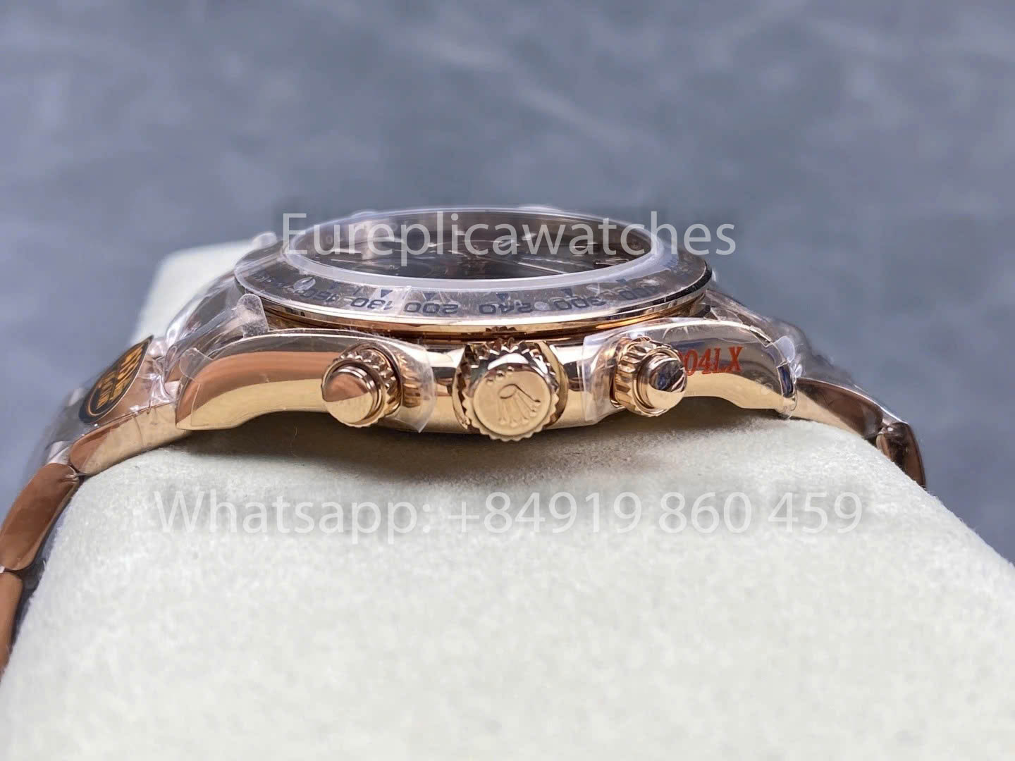 Rolex Cosmograph Daytona M126505-0005 QF Fabbrica versione migliore 1:1 Chocolate dial Rose gold