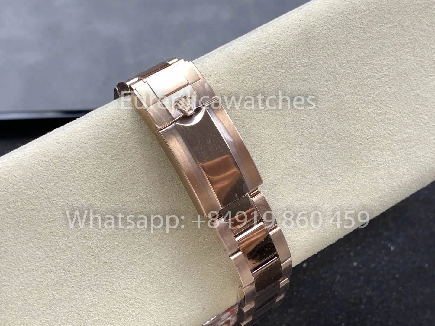 Rolex Cosmograph Daytona M126505-0005 QF Fabbrica versione migliore 1:1 Chocolate dial Rose gold
